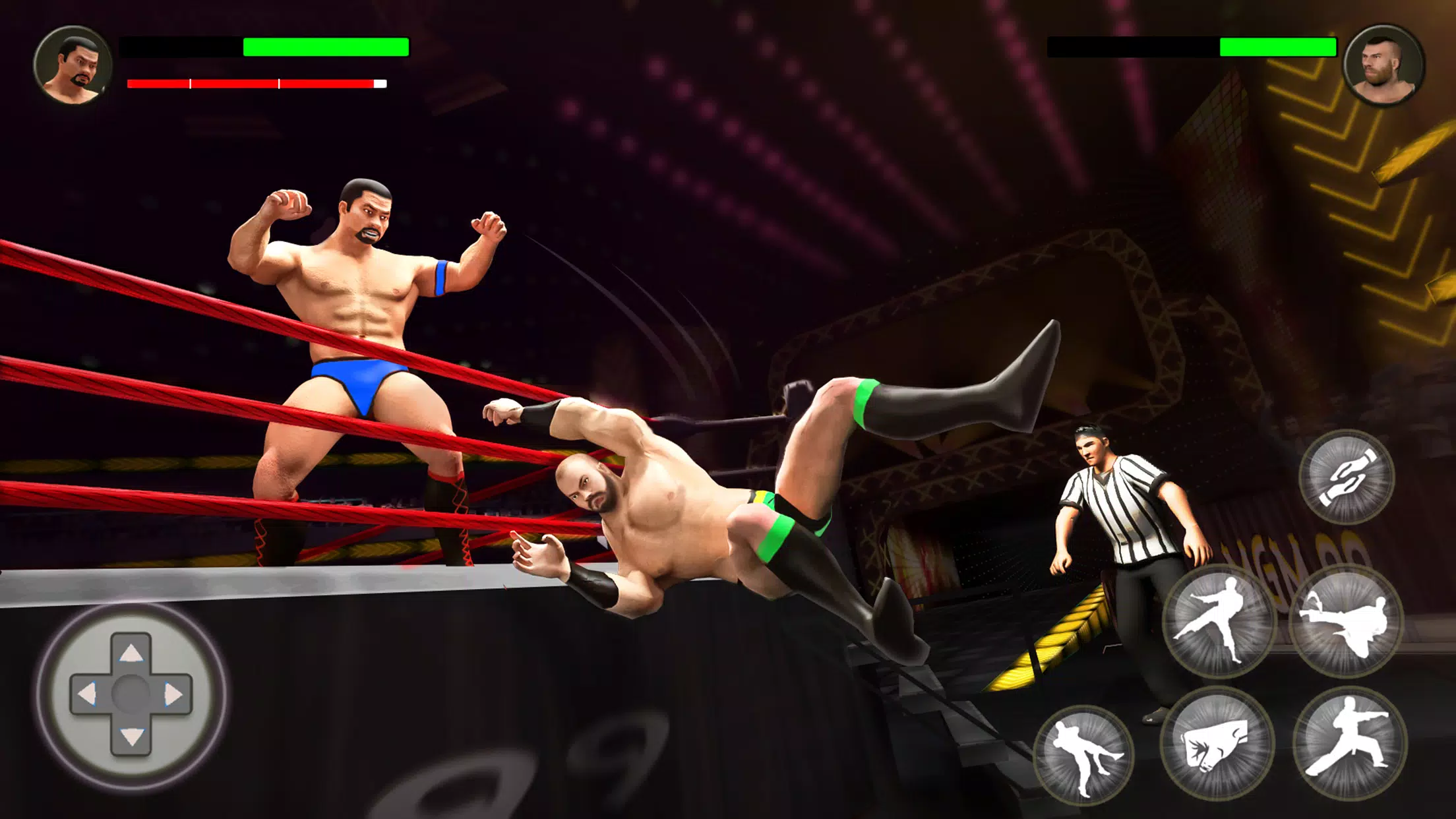 PRO Wrestling Fighting Game Schermafbeelding 3