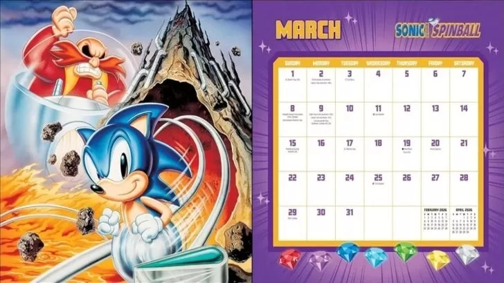 Sonic The Hedgehog Teases 35th Anniversary Plans na may Bagong Kalendaryo at Art
