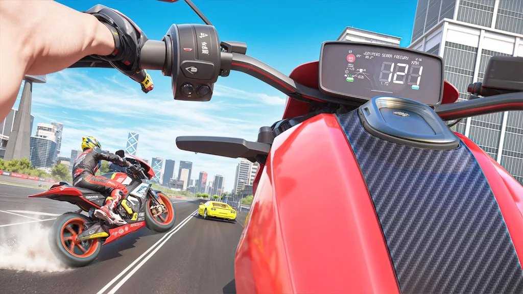 Moto Bike Rider Traffic Racing應用截圖第0張