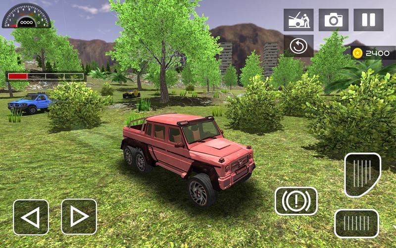6x6 Truck Offroad Driving Sim Ekran Görüntüsü 0