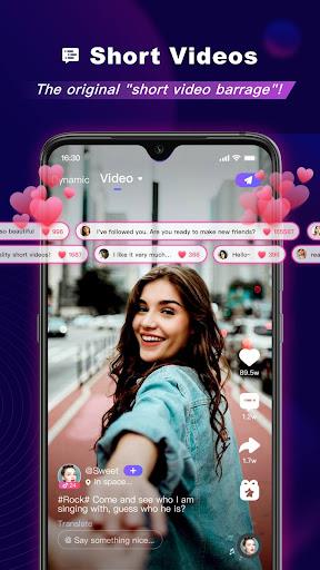 BuzzCast - Live Video Chat App Скриншот 0