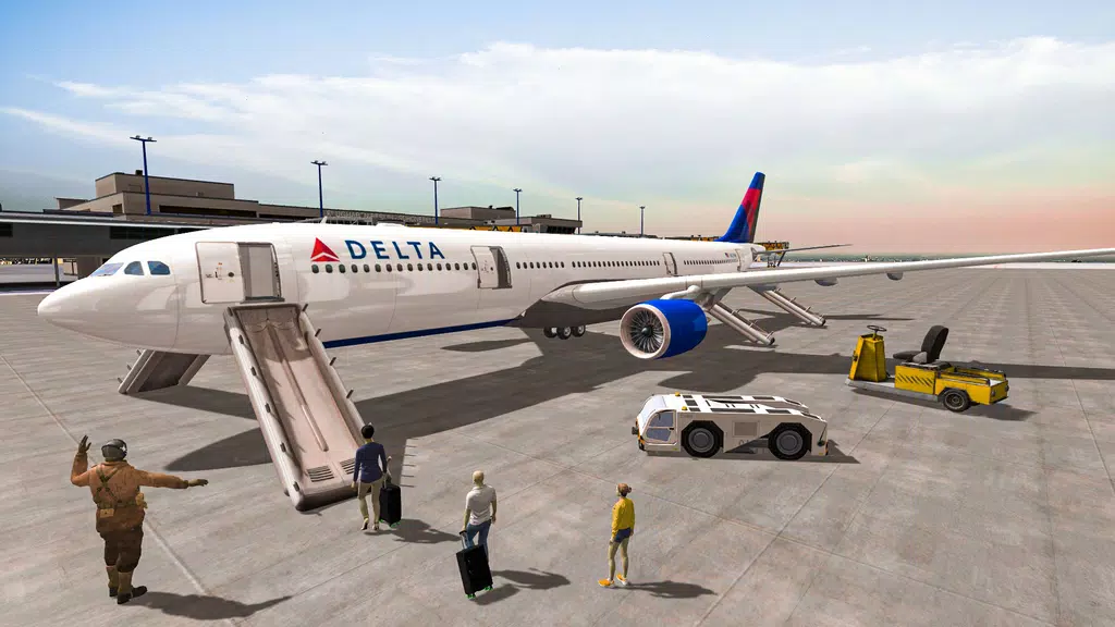 City Airplane Pilot Games Schermafbeelding 0