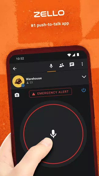 Zello Walkie Talkie Captura de pantalla 1