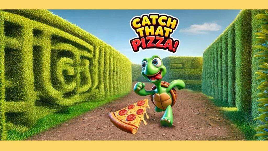 Teleporting Pizza Chase: Mag -navigate sa maze sa bagong laro