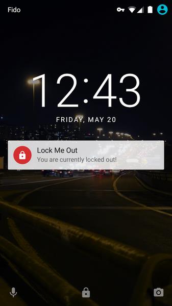 Lock Me Out: Bloqueador apps Captura de pantalla 0