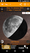 Moon Phase Widget Captura de tela 0