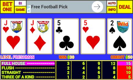 Ax Video Poker Screenshot 1