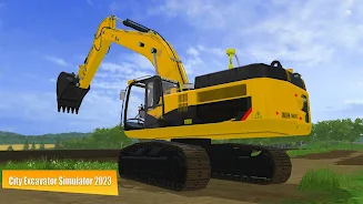 City Excavator Simulator 2023 Captura de pantalla 0