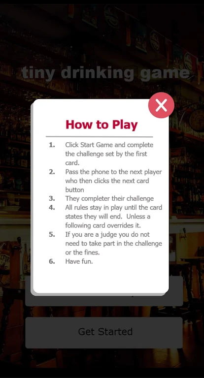 Tiny Drinking Challenges Captura de pantalla 2