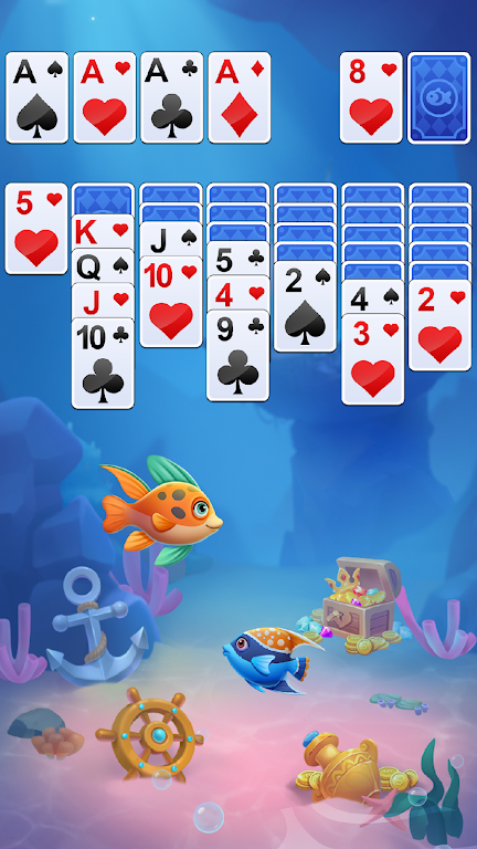 Solitaire Fish: Card Games Screenshot 0