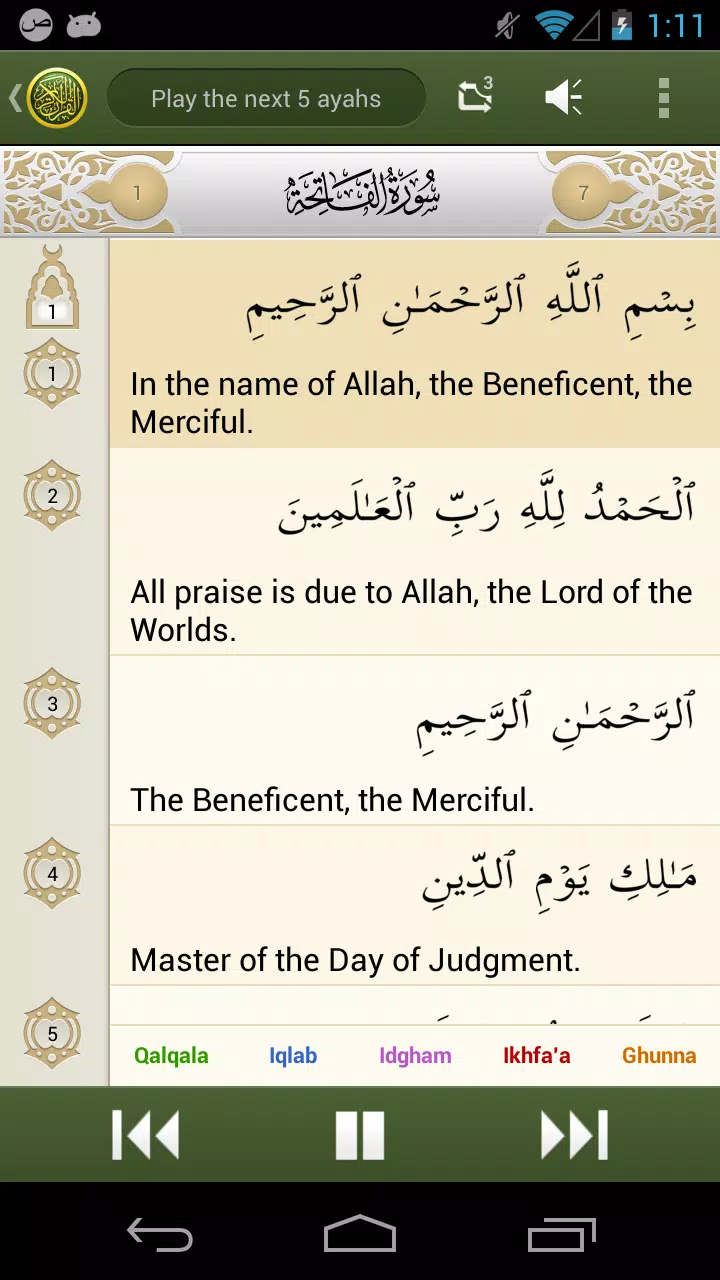 iQuran Lite ภาพหน้าจอ 3