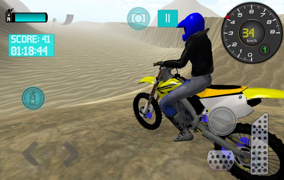 Bike Offroad Simulator Captura de pantalla 2