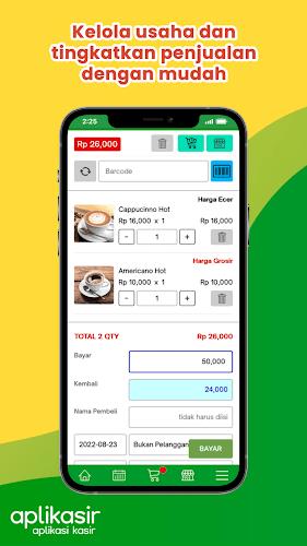 Kasir POS Aplikasir Screenshot 1