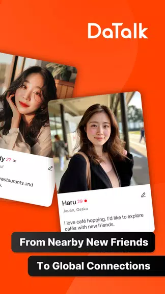 DaTalk: Chat, Make Friends Zrzut ekranu 1