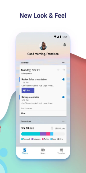 Microsoft Launcher 스크린샷 1