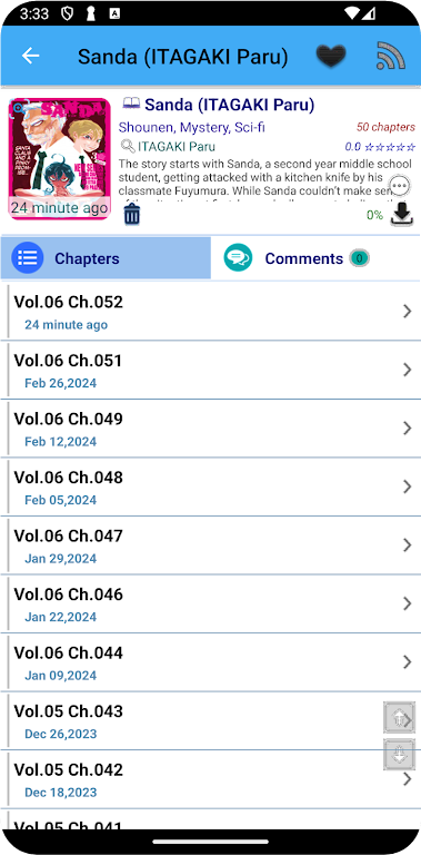 Manga World - Online Reader Captura de tela 3