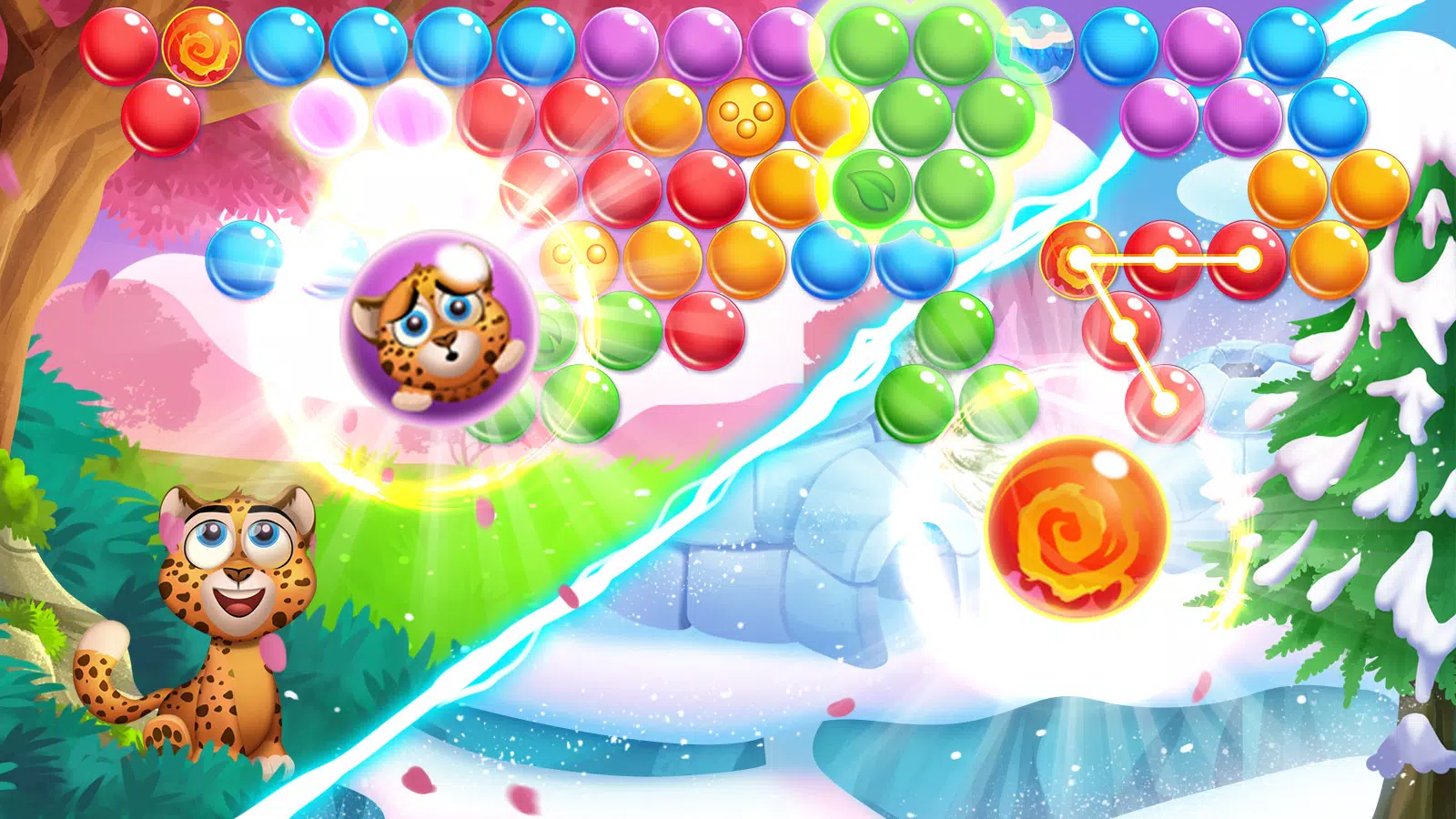 Bubble Pop: Wild Rescue Screenshot 0