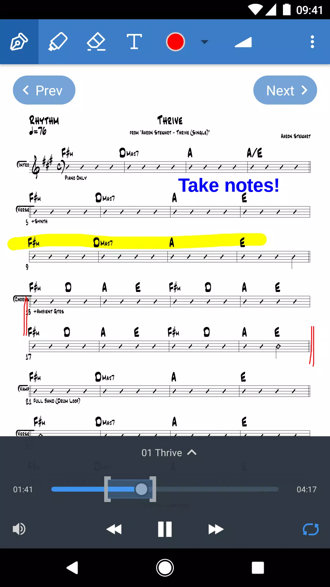 Planning Center Music Stand Скриншот 1