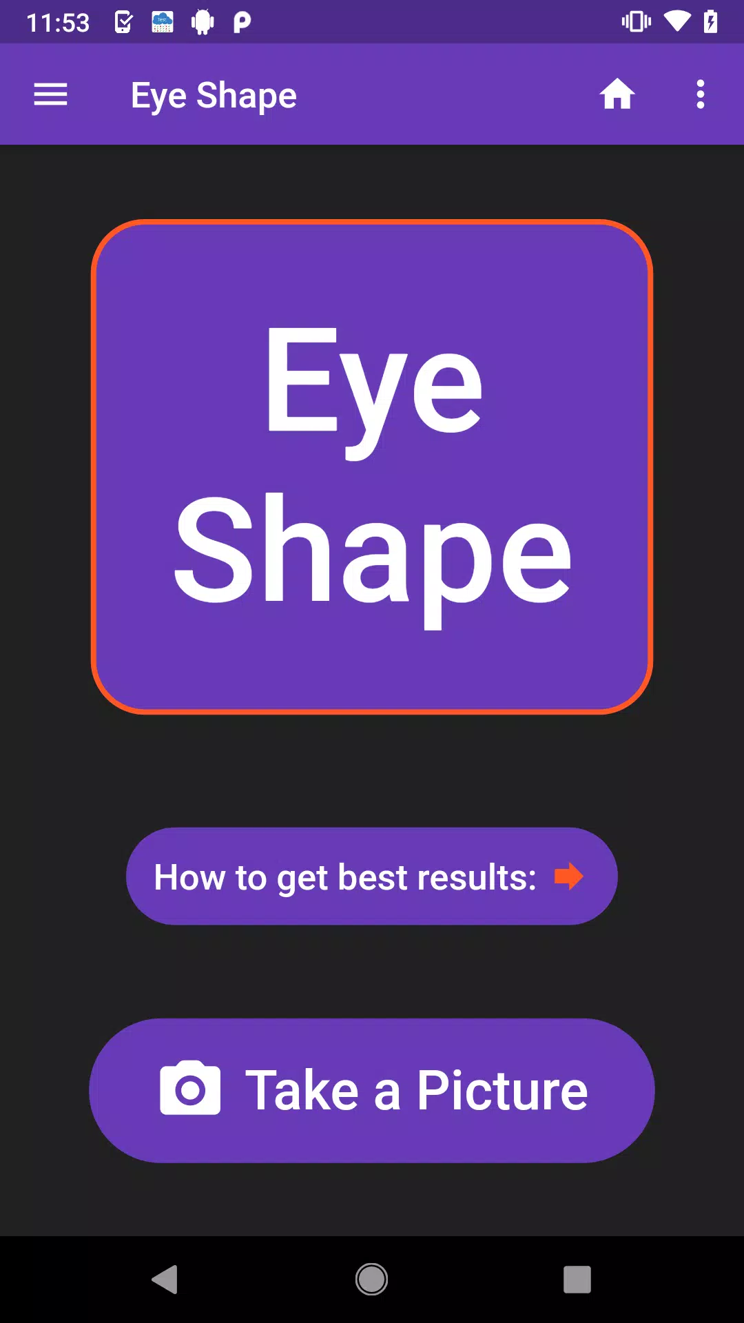 Eye Shape Zrzut ekranu 0