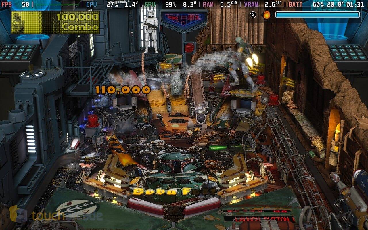 Pinball FX on Steam Deck