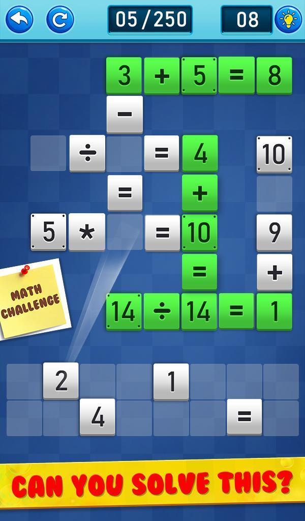 Math Puzzle Game - Math Pieces Captura de pantalla 1