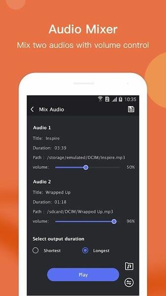 Free Music Editor - Audio, MP3, MP4 স্ক্রিনশট 3