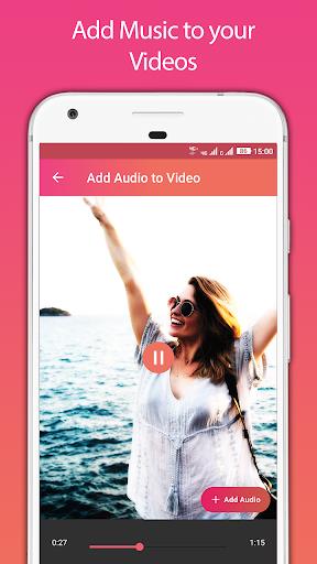 Video Sound Editor : Add Audio Capture d'écran 2