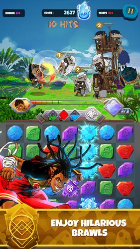 Aurion KGF: Match 3 RPG 스크린샷 2