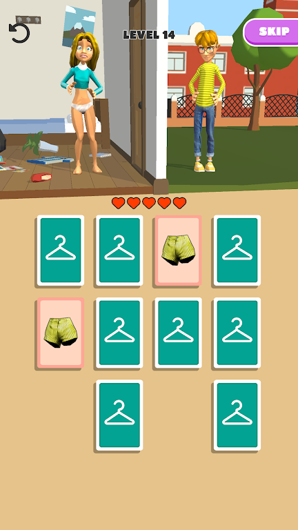 Get Dressed - Memorize & Match Captura de tela 2