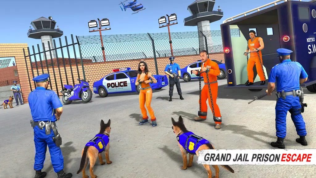 Grand Jail Prison Escape Game Schermafbeelding 0