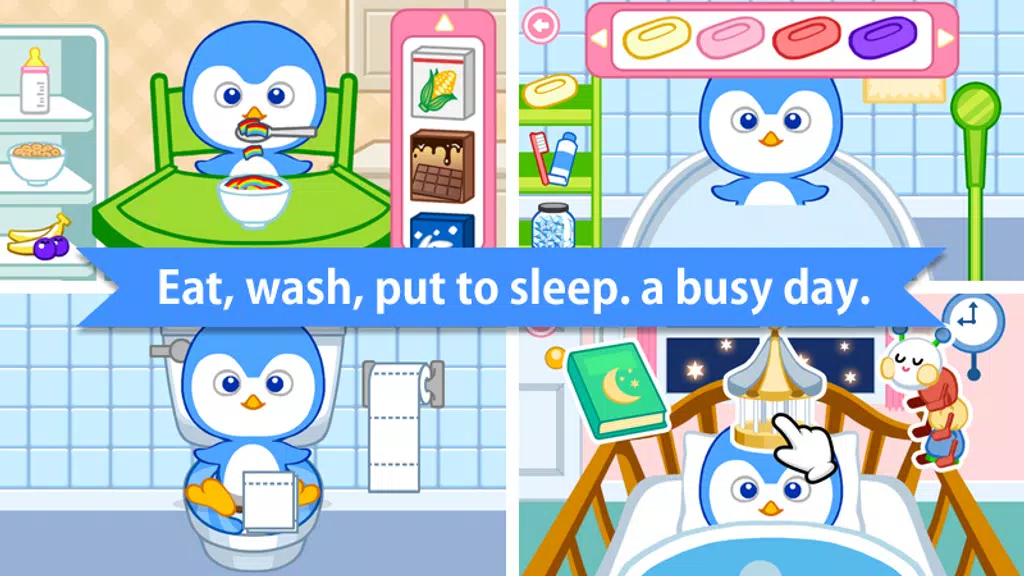 Baby Care : Poky (Penguin) ဖန်သားပြင်ဓာတ်ပုံ 2