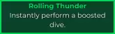 Rolling Thunder ability from Haikyuu Legends