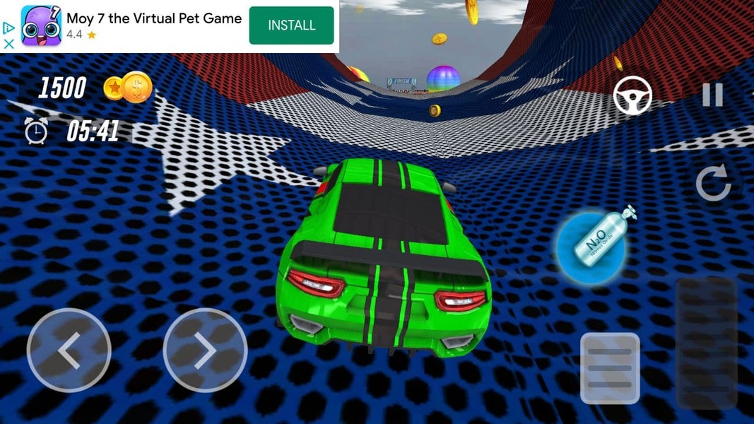 Superhero Car: Mega Ramp Games Capture d'écran 3