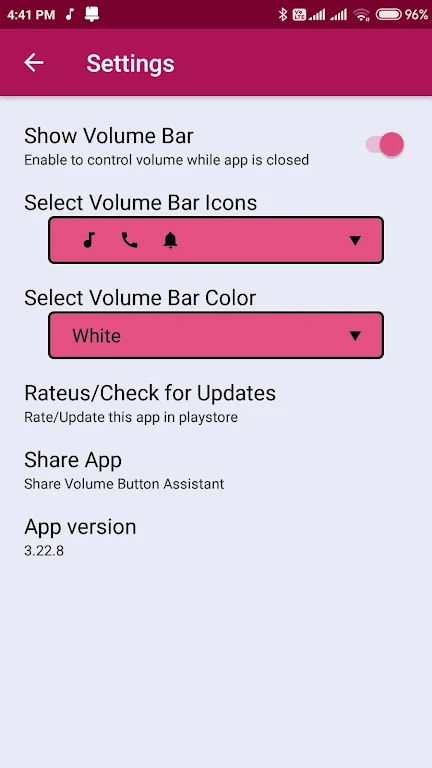 Volume Button Assistant Screenshot 3