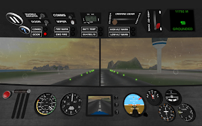 Airplane Pilot Sim Captura de pantalla 2