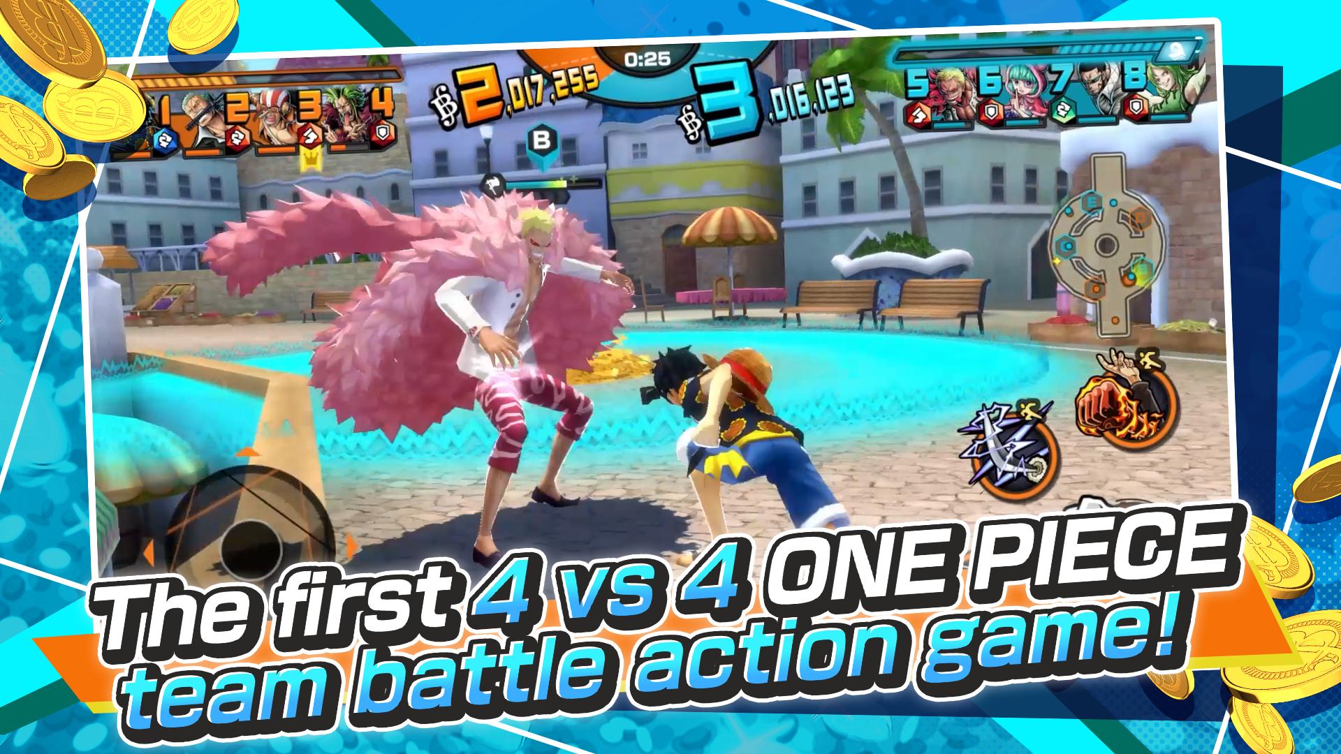 ONE PIECE Bounty Rush Captura de tela 1