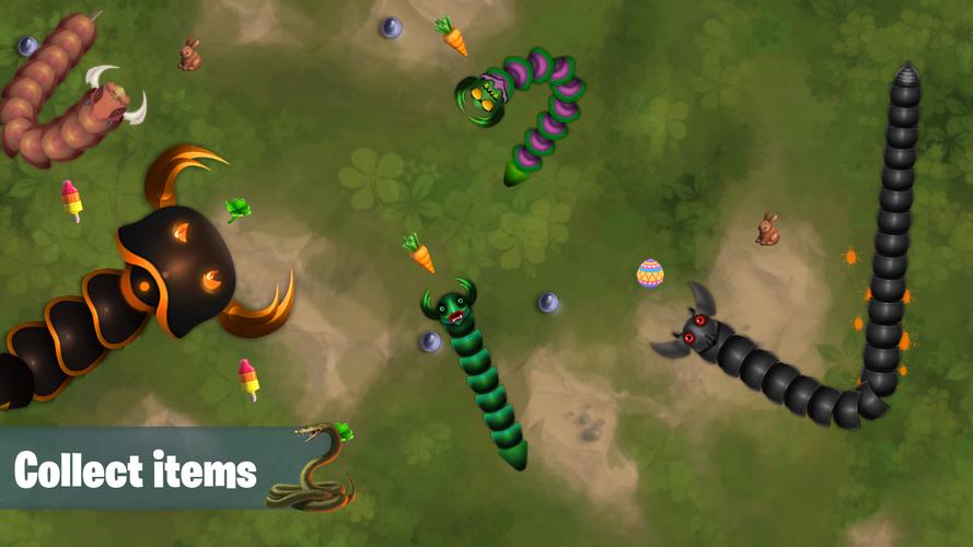 Gusanos.io - Snake Game Online 스크린샷 1