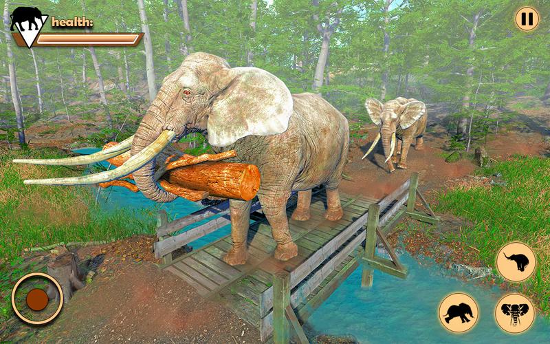 Elephant Simulator Скриншот 2