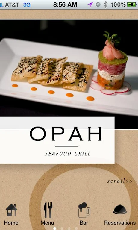 Opah Seafood Grill 스크린샷 0