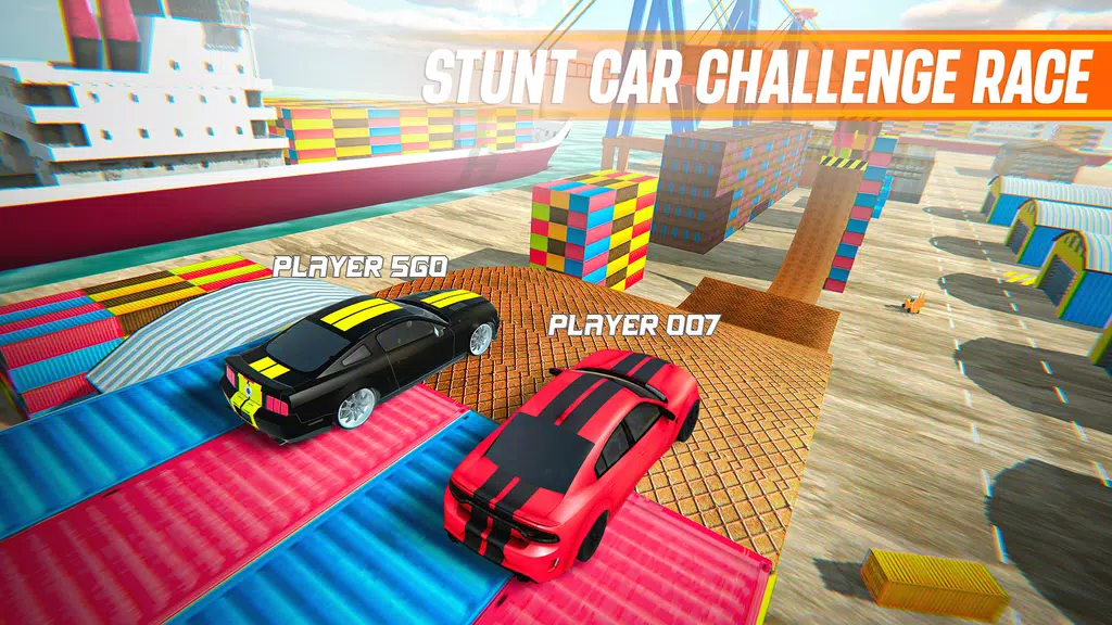 Extreme Car - stunt car games Captura de tela 2