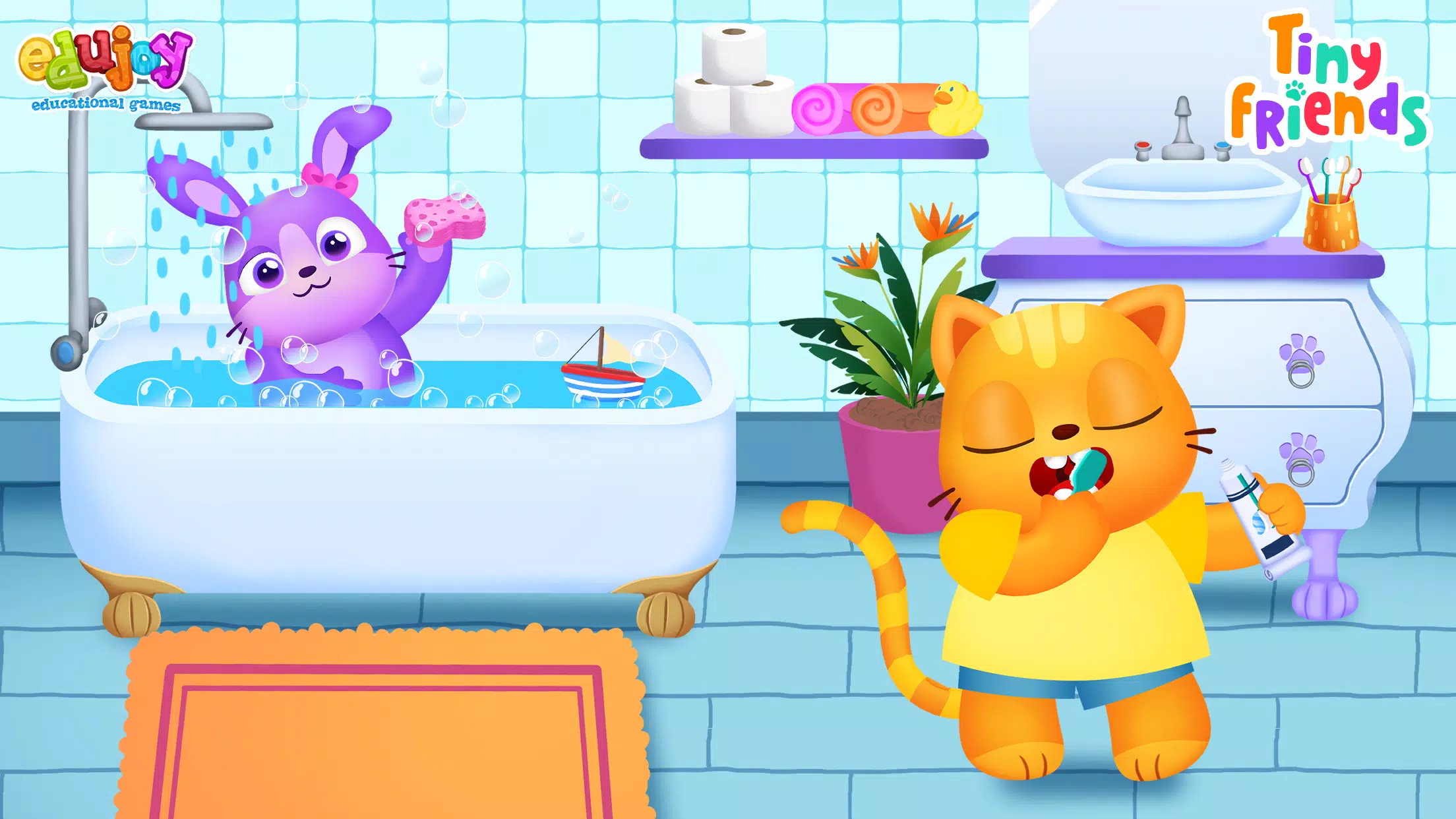 Baby virtual pet care Captura de tela 0