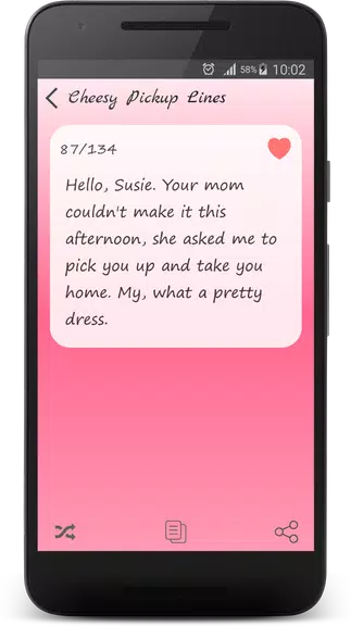 Cheesy Pick Up Lines应用截图第2张