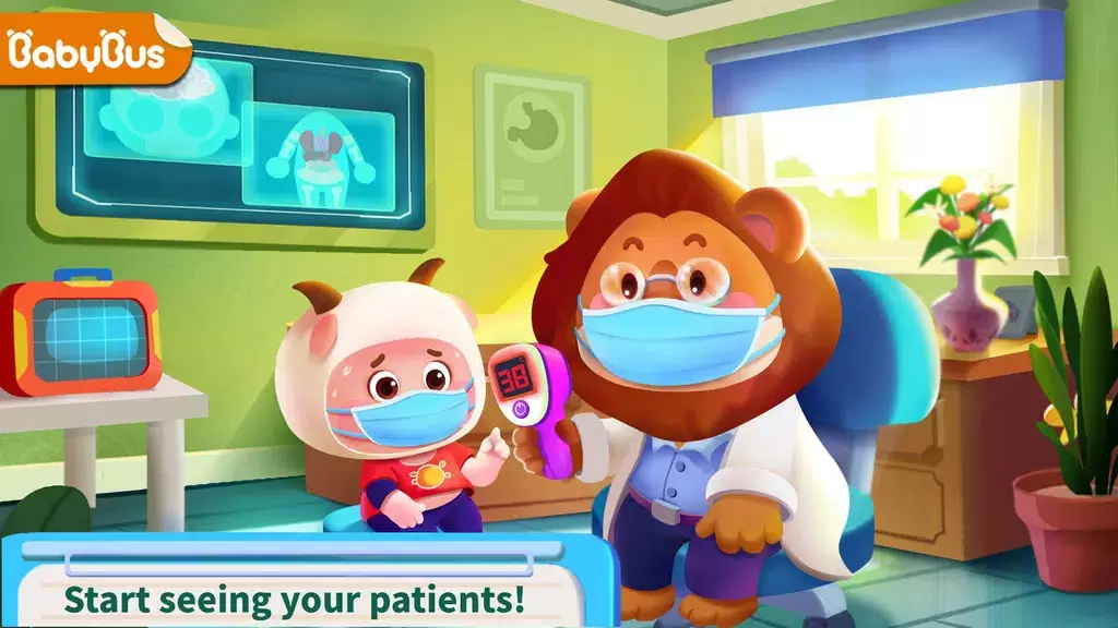 Baby Panda’s Hospital Care Captura de pantalla 0