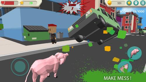 Crazy Pig Simulator Скриншот 0