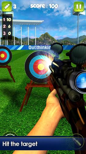 Sniper Gun Shooting - 3D Games Capture d'écran 0