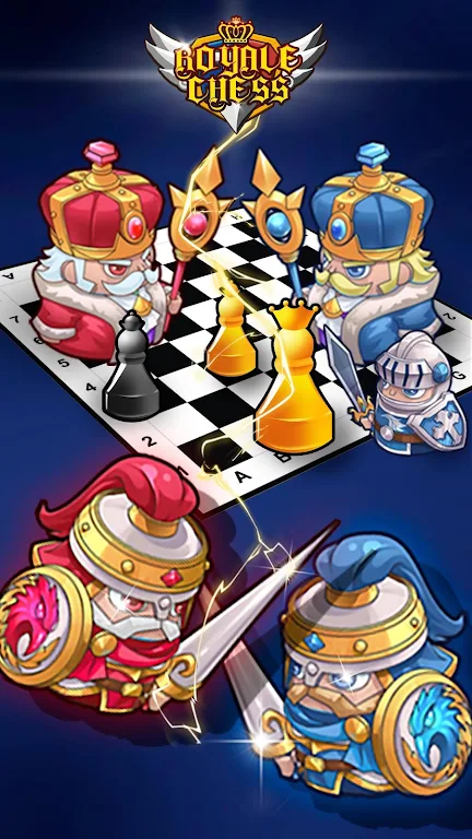 Royale Chess - King’s Battle Tangkapan skrin 0