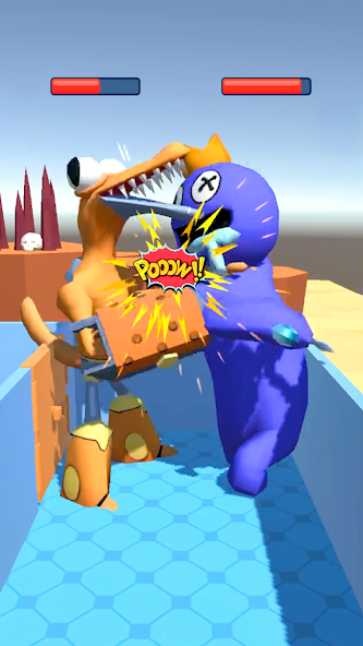 Rainbow Monster - Room Maze Mod 스크린샷 2