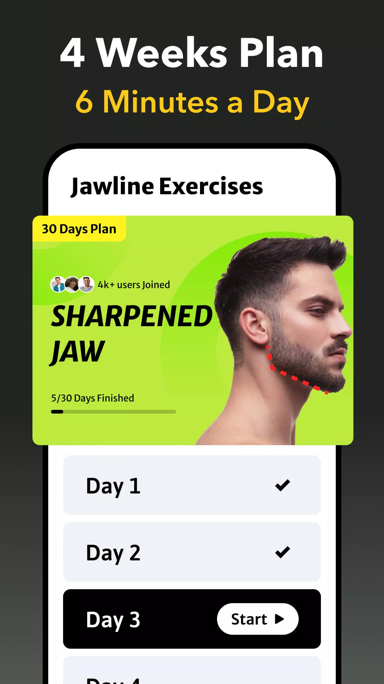 Schermata Jawline 1