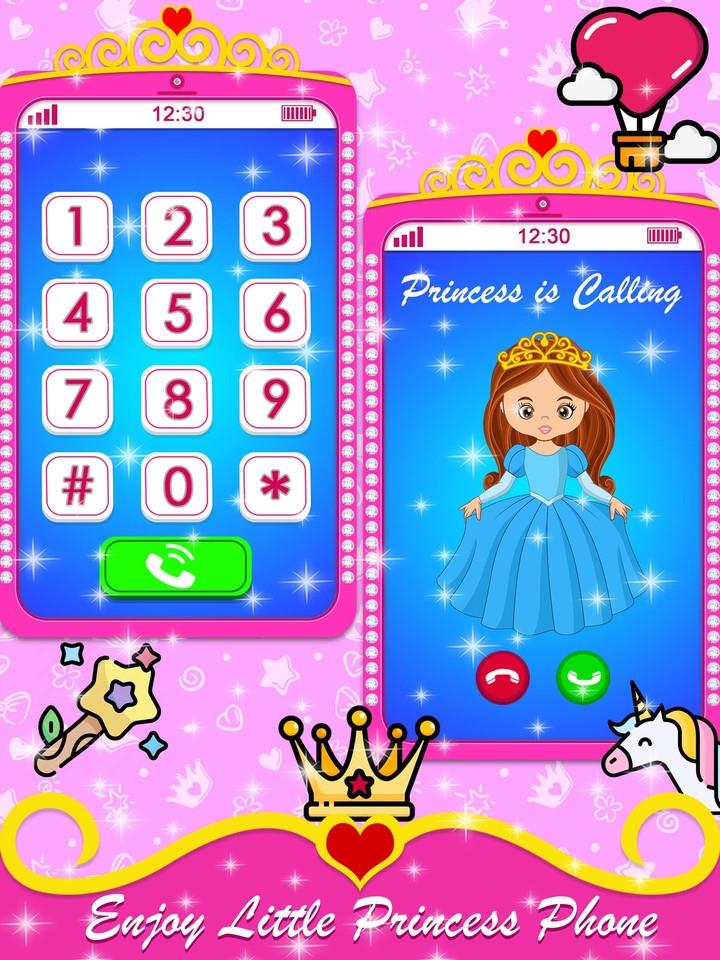 Princess Baby Phone Games Скриншот 0