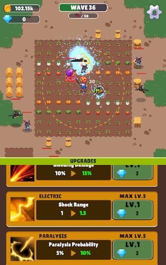 Scarecrow War : Idle Defense 스크린샷 2